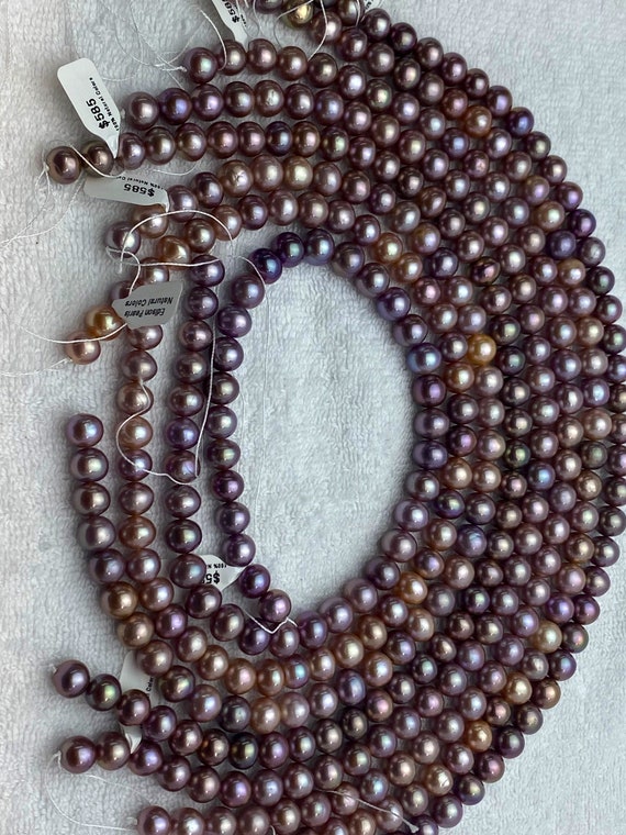 Edison Pearl  Strands AAA  Item #907