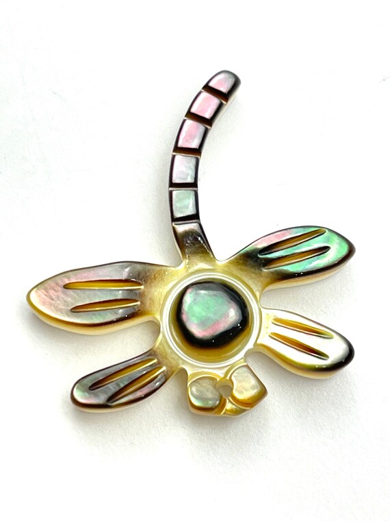 Mother of Pearl dragonfly