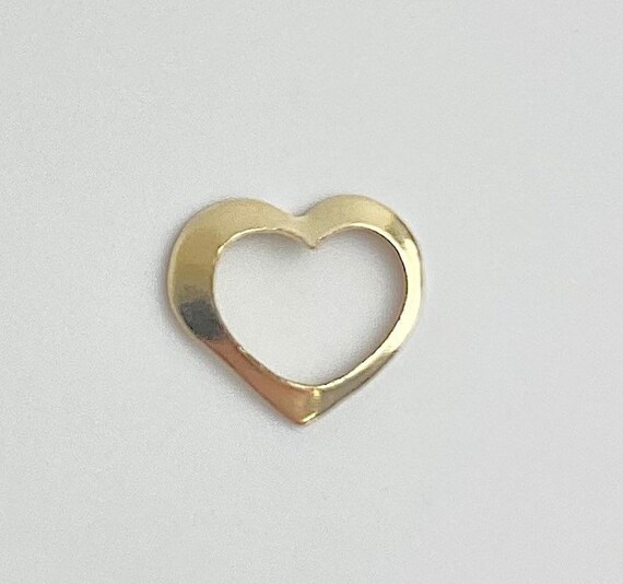 14k Gold Filled Floating Heart