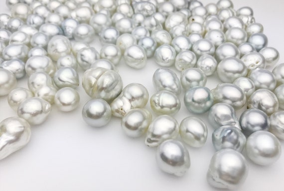 Silver South Sea AA Baroque 12mm to 20mm Loose Pearls (199)