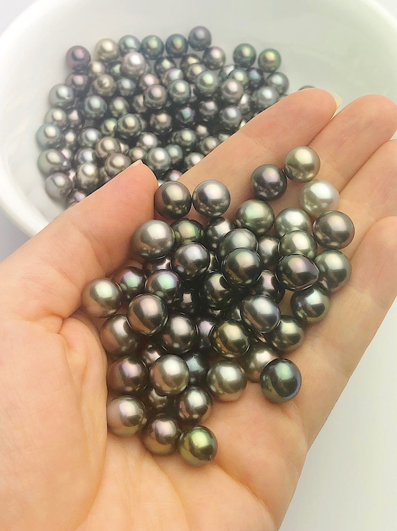 Natural colored cheap pearls