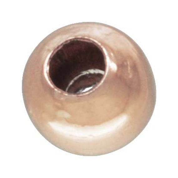 2.0mm Bead 0.80mm Hole, 14k gold filled. Made in USA. #4804720