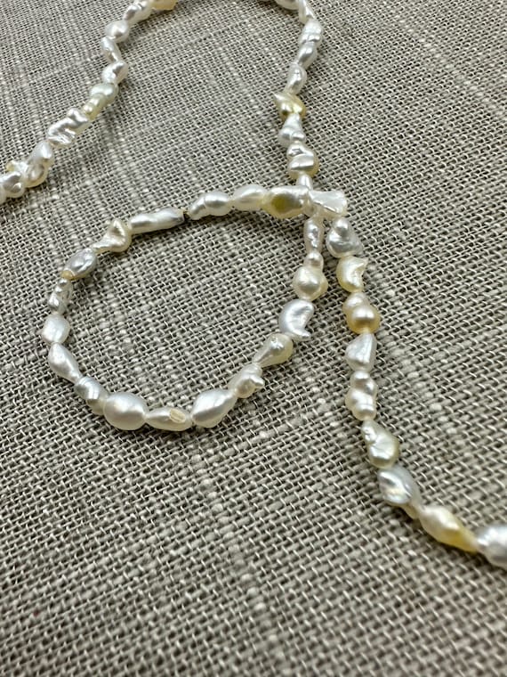 South sea keshi pearl strands, SKU#KESHI872