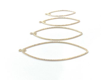 魅力的な Beautiful Textured 14KGF Wire , 14K Gold Filled Wire , Sku チャーム