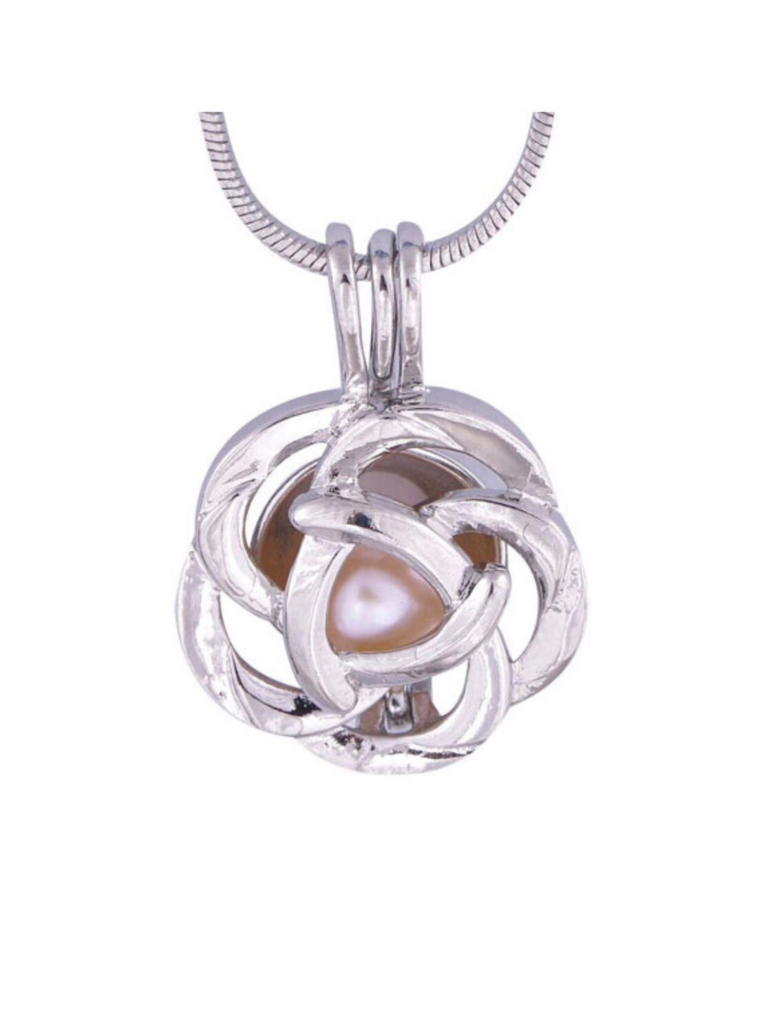 Wholesale Pearl Cage Necklace With Oyster Pendant And Hollow  Turtle/Dolphin/Love Urn Pendant Necklace From Bailu11, $1.03