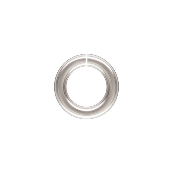 Jump Ring C&L 24ga (0.50x2.5mm), Sterling Silver. Made in USA. #5004405