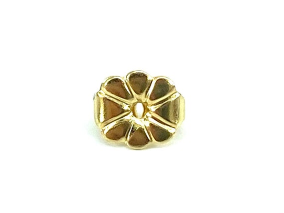 18K Solid Gold Ear Nut, Sku#18-27-601