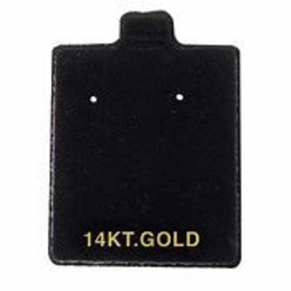 Puff Earring Card (14KT Gold)