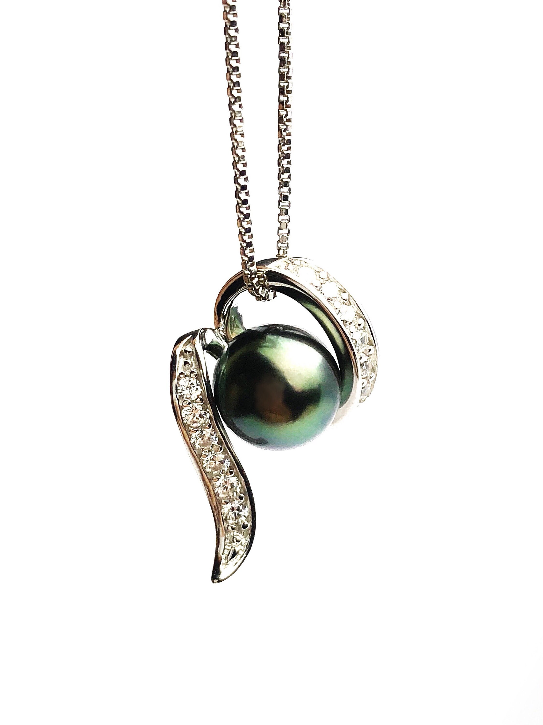 Sterling Silver Pearl Pendant Setting 
