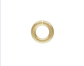 22ga 0.64x3mm Open Jump Rings, 14k Gold Filled, Sterling Silver, Sku#4004425 #5004425 #4804425