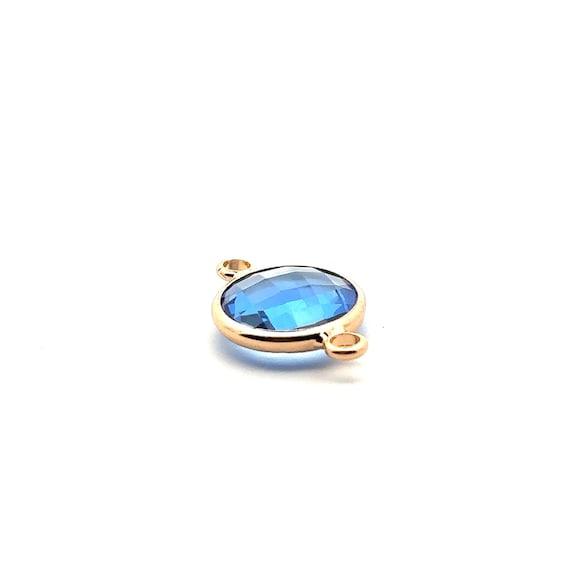 Blue crystal charm M2148