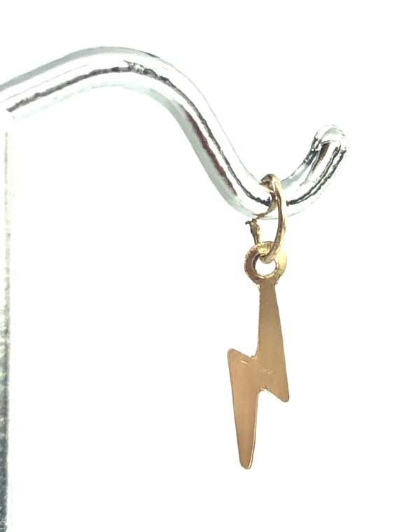 lightning bolt Charm Sku#1035-C