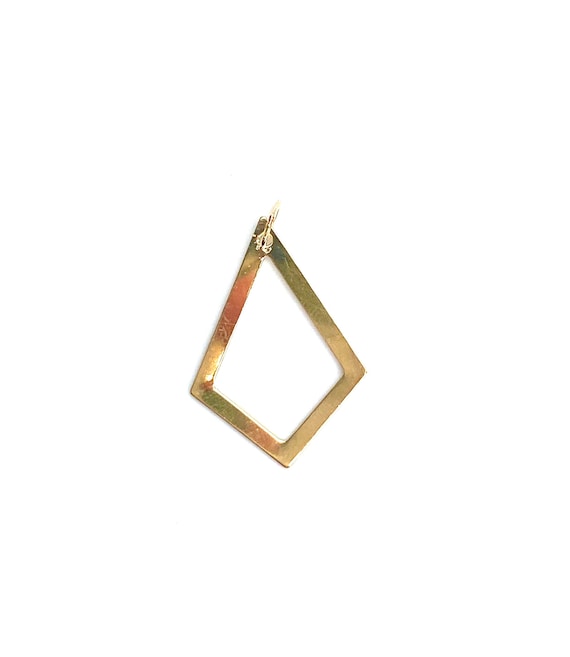 14KGF Diamond charm , Sku#2336C
