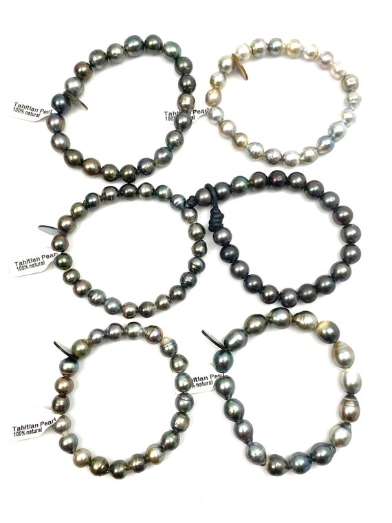 Tahitian pearl bracelet , SKU# 11135