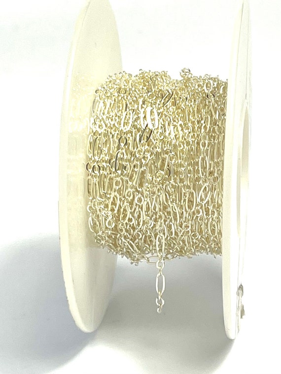 Sterling Silver Small Flat Long + Short 3+1, Sku#S133F