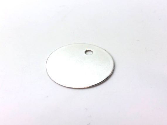 14KGF Sterling Silver Round Disc Sku#5005851L