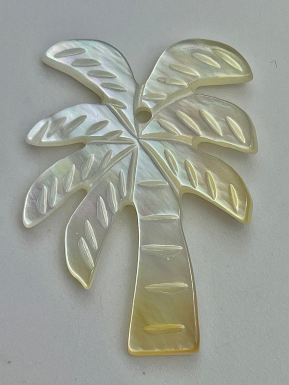 Mother of Pearl white Palm Trees