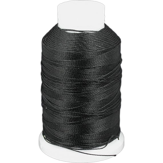 Nylon Bead Cord Black Spool