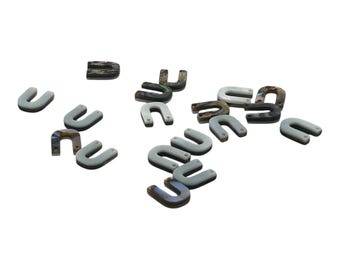 Mother Of Pearl Initials Pendants “U”