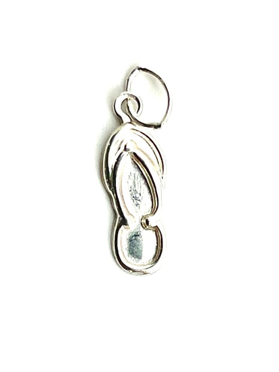 Sterling Silver Slipper Charm, Sku#2310 C