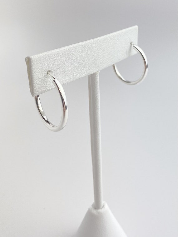 Sterling Silver Hoop Earrings