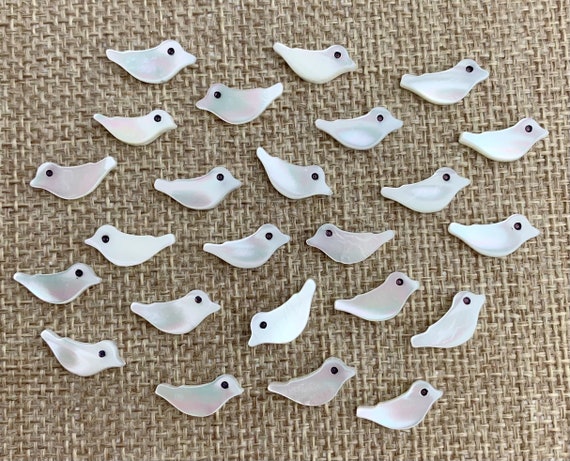 Mother of Pearl Bird Bead Sku#M495