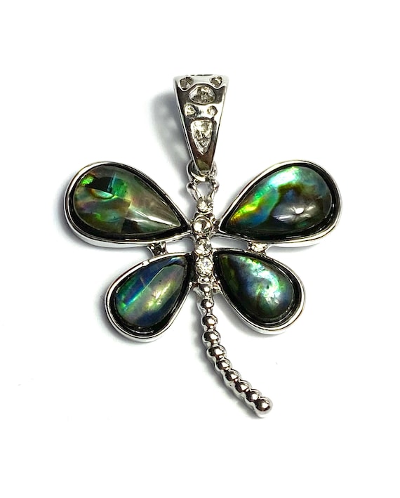 Butterfly abalone mother of pearl pendant, SKU#M982