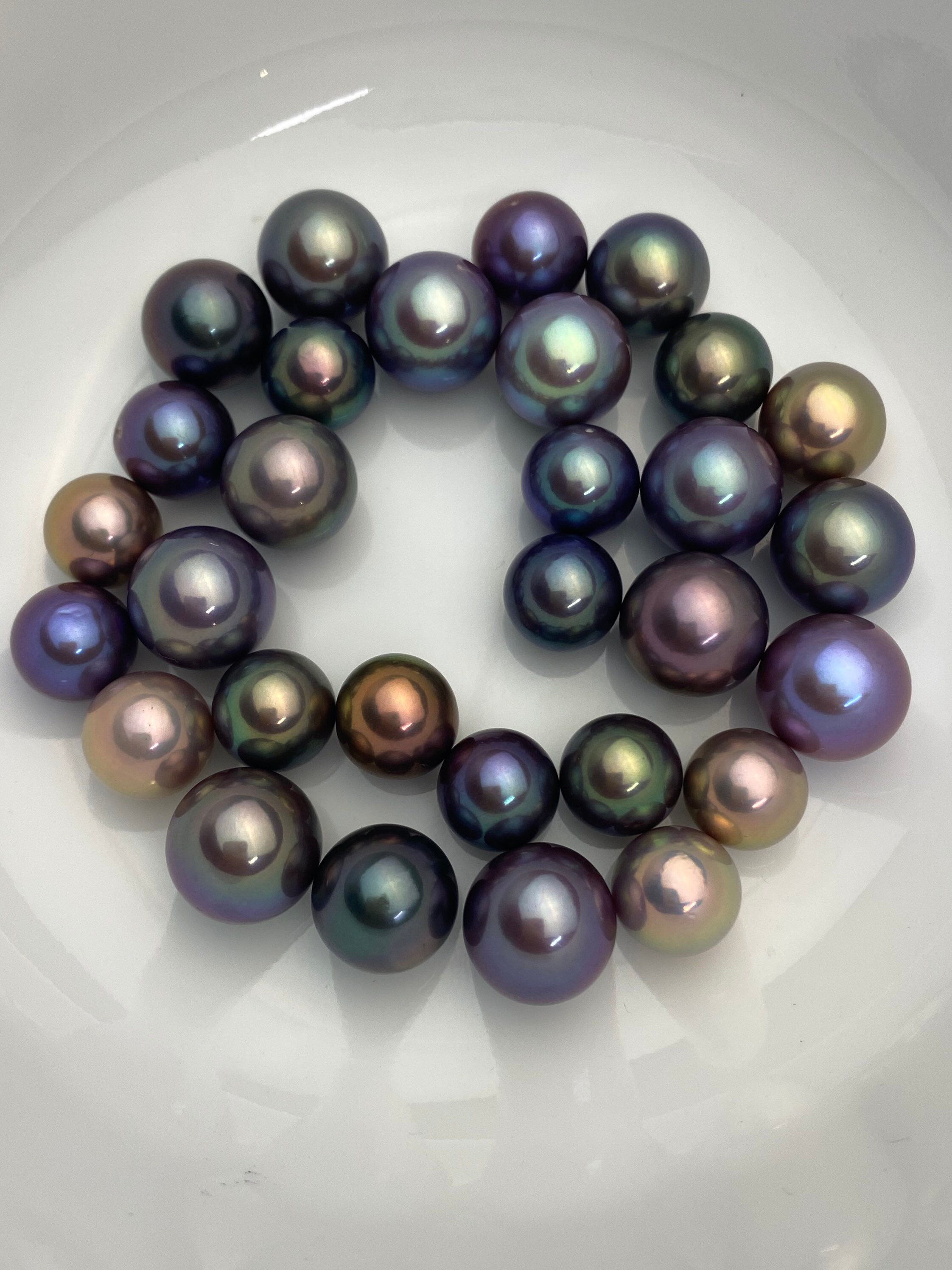 Top GEM Edison pearls 1113mm round shape