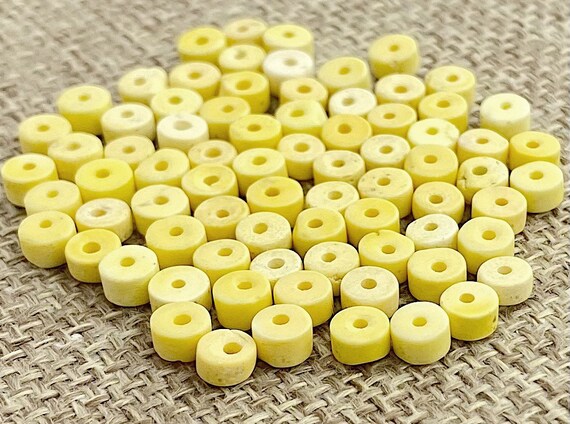 Yellow Turquoise Bead Sku#M2446