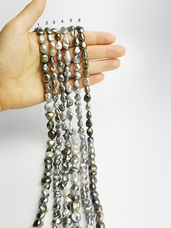 Keshi Tahitian Pearl Strands (300 No. 1-6)