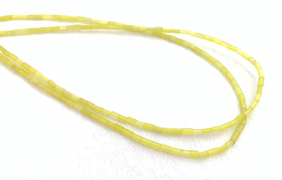 Lemon Jade Bead Strand