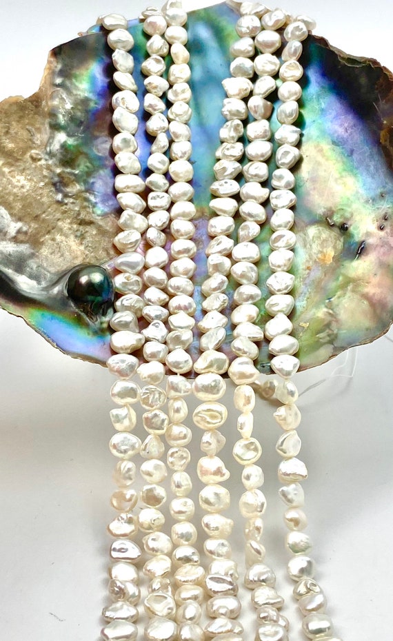 Keshi edison pearl strands, SKU# 11133