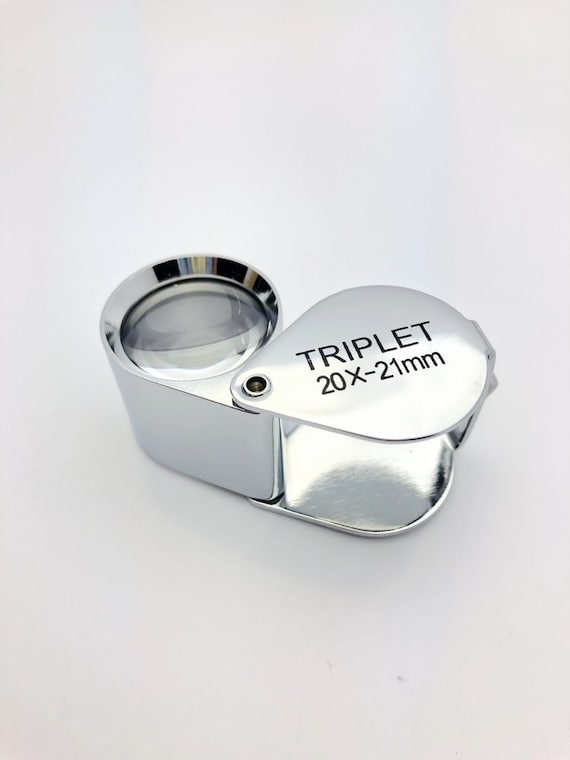 20X - 21mm Triplet Jeweler Loupe