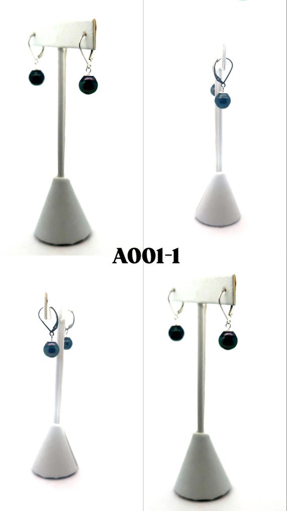 Tahitian Pearl Leverback Earrings