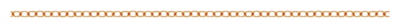 1318 Cable Chain 200ft Spool (1.7mm) RGP, 14k gold filled. Made in USA #4812520