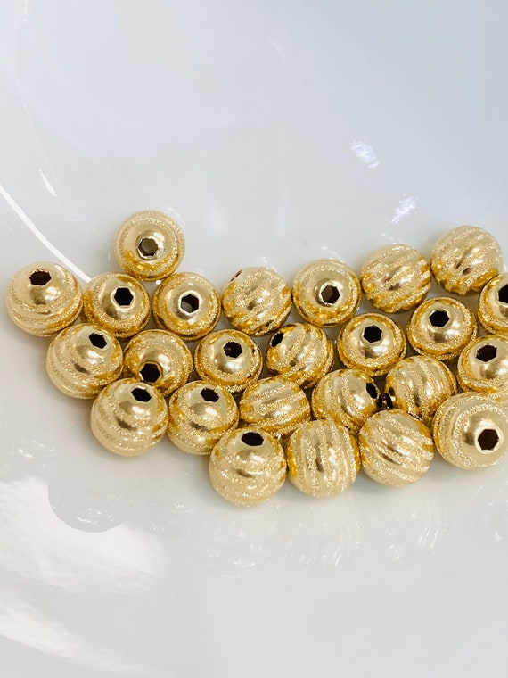 Stardust Stripe 5 Row Bead 14KGF #4004780S5