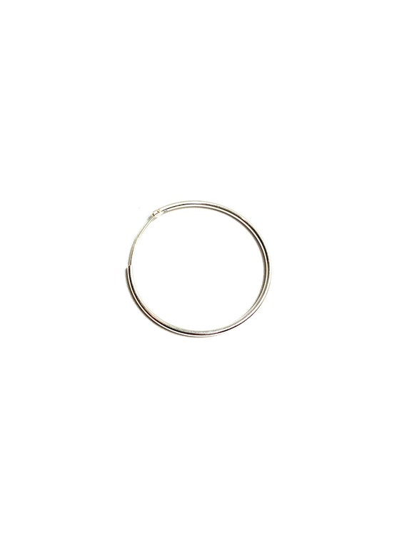 Endless Hoop Sterling Silver