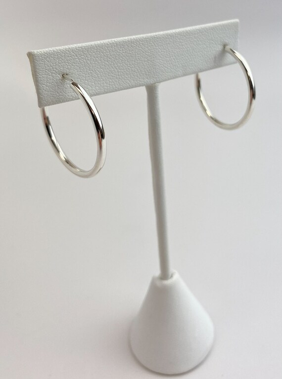 Sterling Silver Endless Hoop Earrings