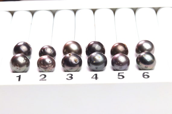 Paired Tahitian Pearl Matched Sets (12-13mm), Pick Your Pearls! (PLP007)