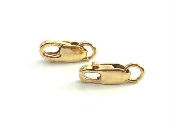 14K Yellow Gold Lobster Claw Clasp