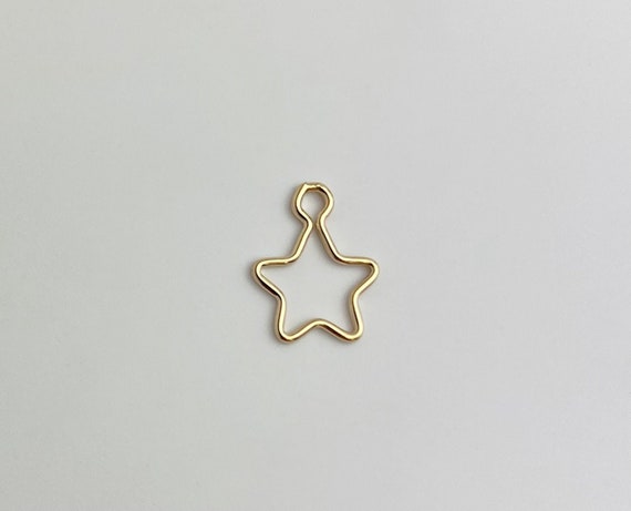 14k Gold Filled Star Charm