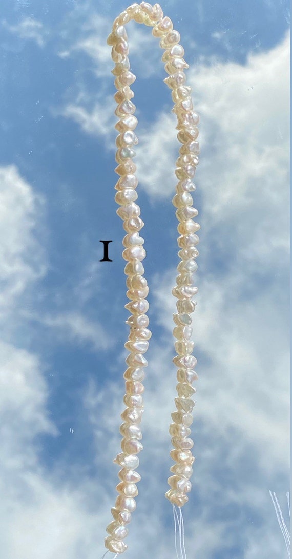 Keshi Edison pearl strand, SKU# 11134