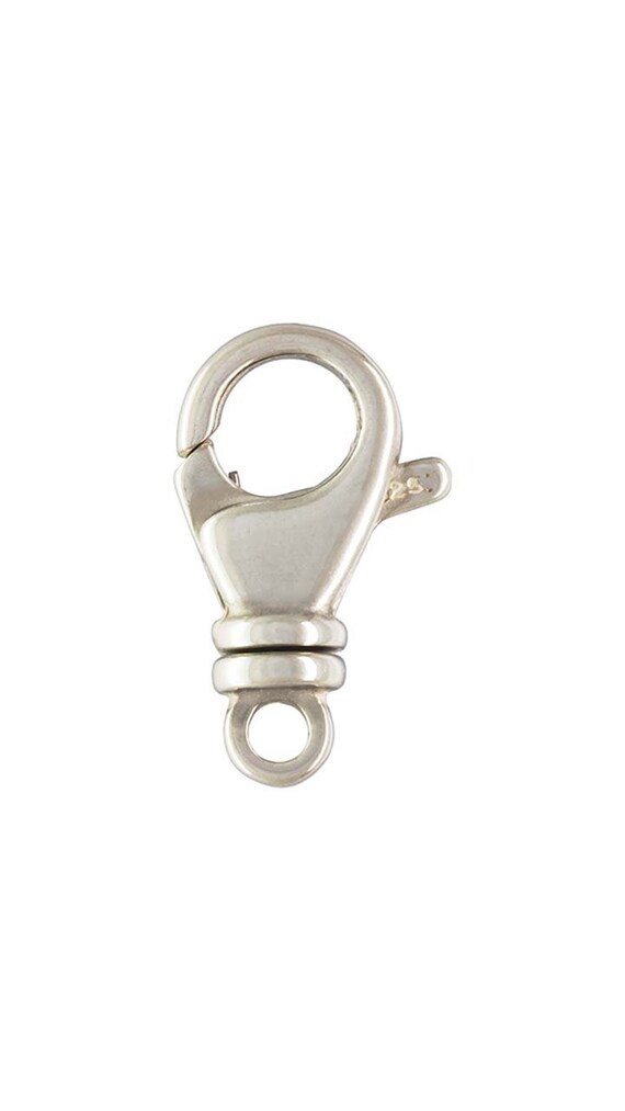 Swivel Clasp (9.5x19.0mm), Sterling Silver. Made in USA. #5002078