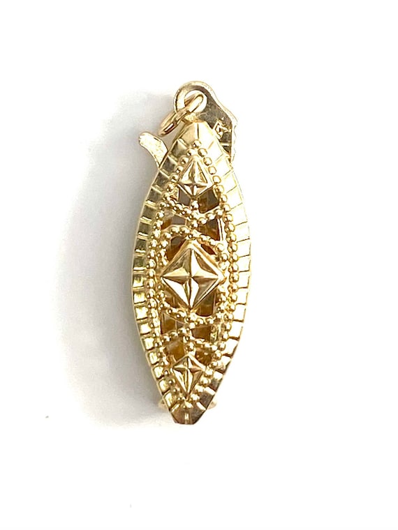 14K Solid Gold Clasp, Sku#11-17-84