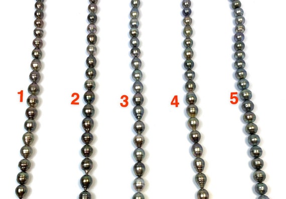 15mm-12mm Tahitian Pearl Strands, Gorgeous Tahitian Pearls, Large Sku 976