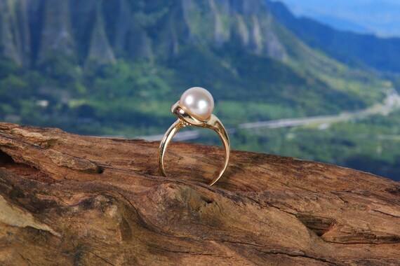 14K Gold Pearl Ring Setting (JPR-752)