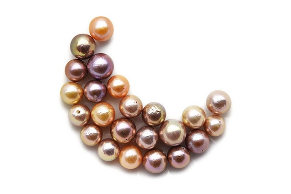 Edison Pearls 11mm to 16mm, Loose Pink Edison Pearls