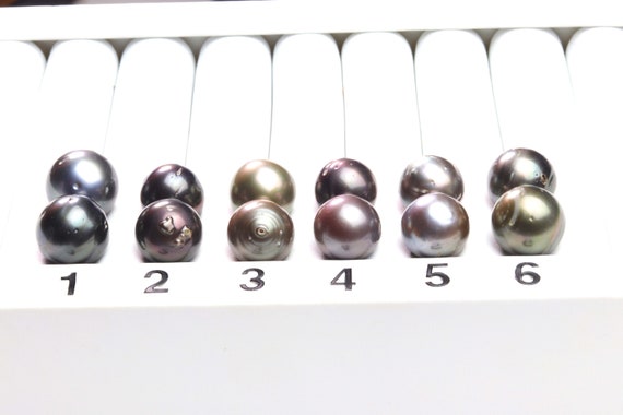 Paired Tahitian Pearl Matched Sets (12-14mm), Pick Your Pearls! (PLP009)