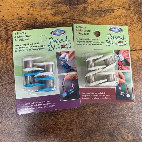 Bead Bugs, Spring Clamp For Beading, Pack of 4,