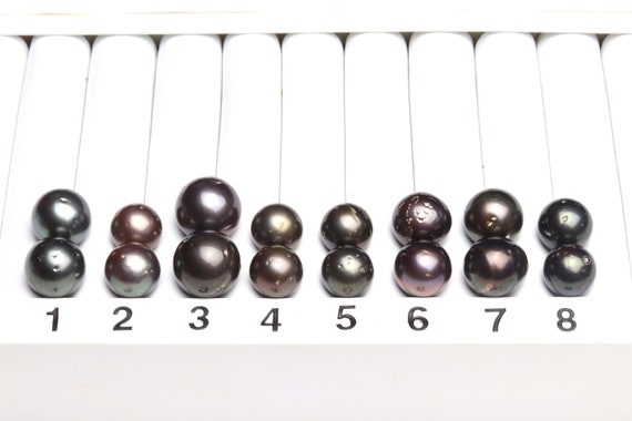 Paired Tahitian Pearl Matched Sets (12-13mm), Pick Your Pearls! (PLP100)